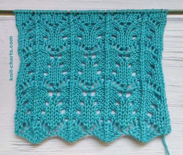 Lace Stitch Knitting Pattern