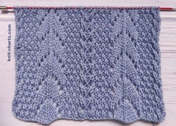 Lace Stitch Knitting Pattern