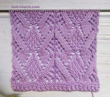 Lace Stitch Knitting Pattern