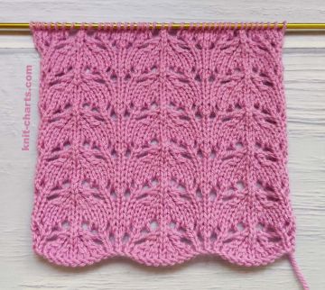 Lace Stitch Knitting Pattern