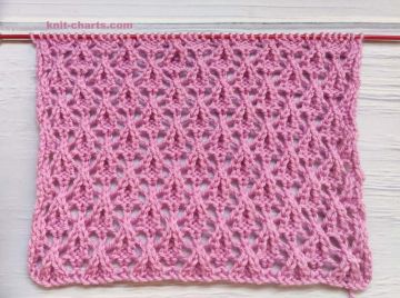 Lace Stitch Knitting Pattern