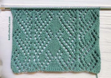 Lace Stitch Knitting Pattern