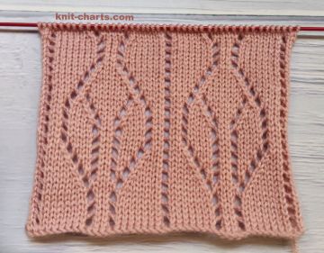 Lace Stitch Knitting Pattern