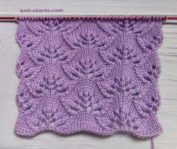 Lace Stitch Knitting Pattern