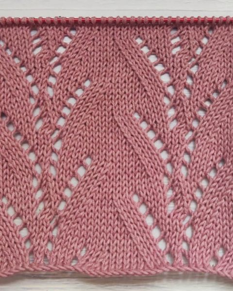 Lace Stitch Knitting Pattern