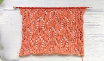 Lace Stitch Knitting Pattern
