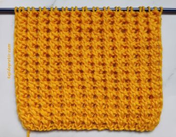 Mesh Stitch Knitting Pattern