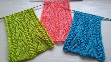 Lace Knitting Pattern for round yoke