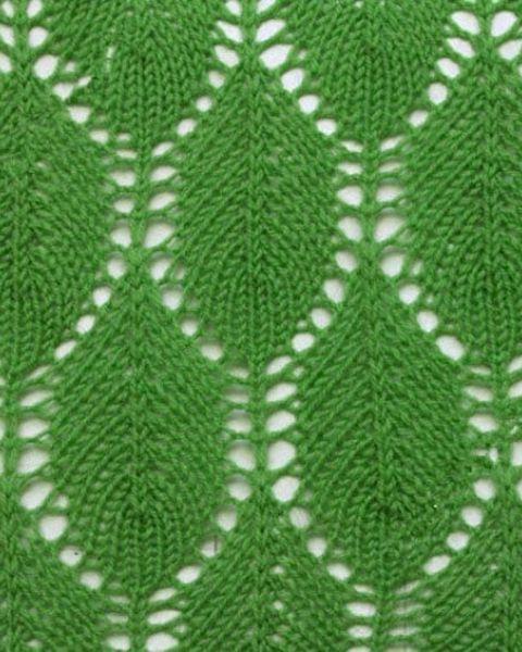 Leaf Lace Stitch Pattern