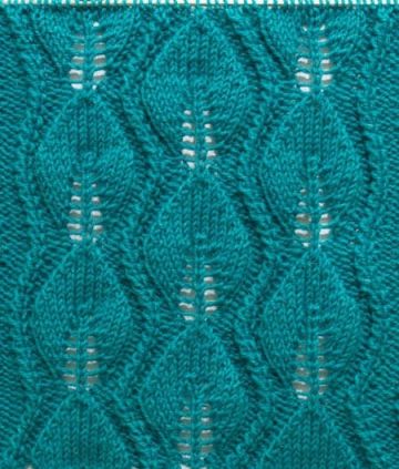 Leaf Knitting Pattern