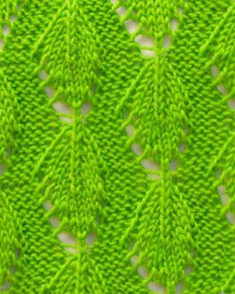 Leaf Stitch Pattern