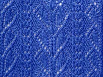 Leaves Knitting Pattern