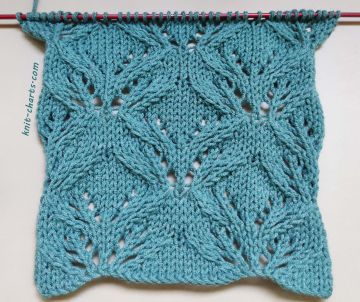 Leaves Stitch Knitting Pattern