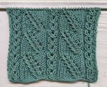 Leaf Stitch Knitting Pattern