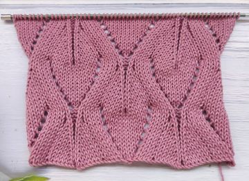 Leaf Stitch Knitting Pattern