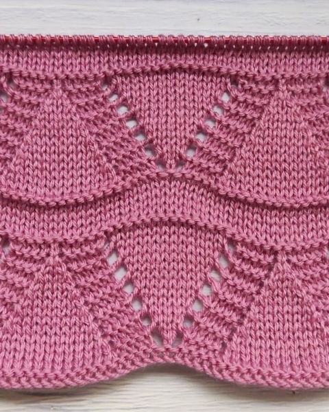 Wave Stitch Knitting Pattern