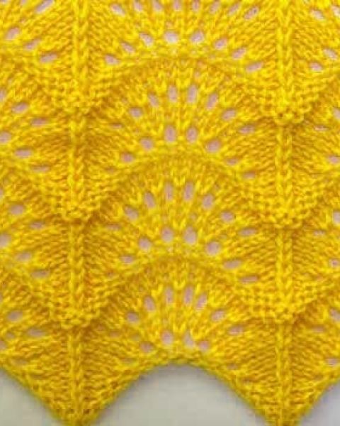 Wavy Knitting Stitch Pattern