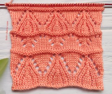 Wavy Stitch Knitting Pattern