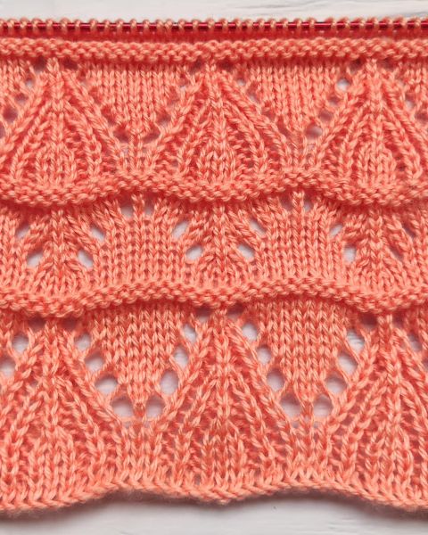 Wavy Stitch Knitting Pattern