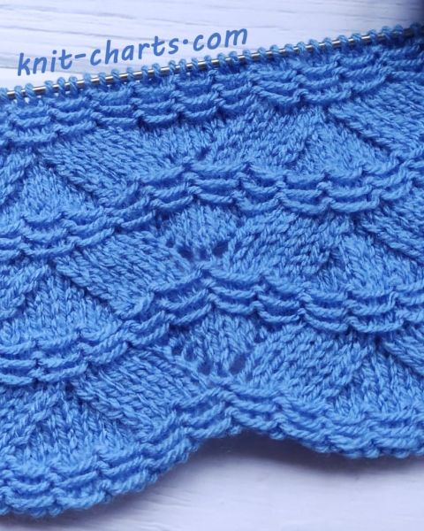 Wavy Stitch Knitting Pattern