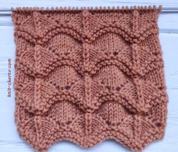 Wavy Stitch Knitting Pattern