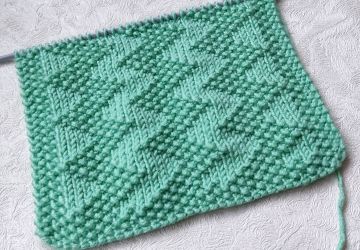 Zigzag Stitch Knitting Pattern