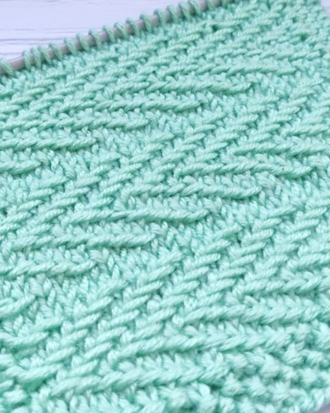 Zigzag Stitch Knitting Pattern