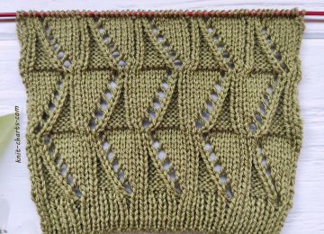Zigzag Stitch Knitting Pattern