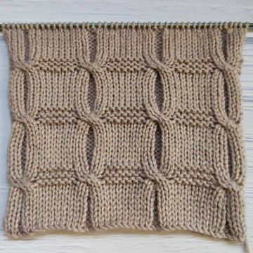 Geometric Knitting Patterns