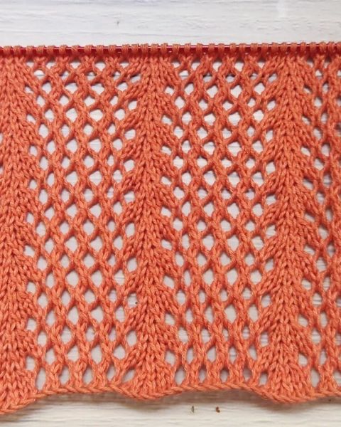 Mesh Stitch Knitting Pattern