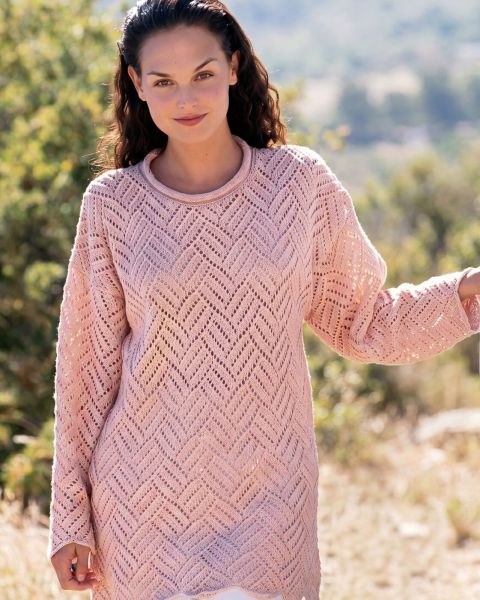 Lace Pattern Sweater