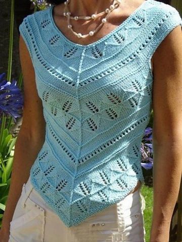 Top with Lace Panels