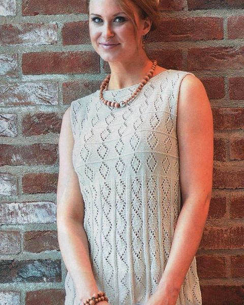 White Top with Lace Pattern