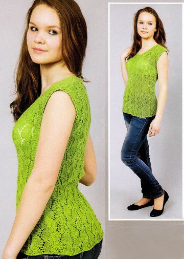 Top in Lace Pattern