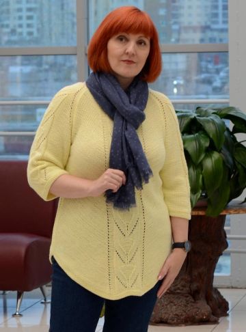 Tunic with Lace Pattern