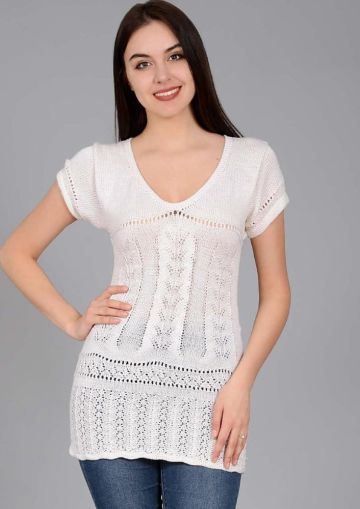 Summer V-Neck Tunic