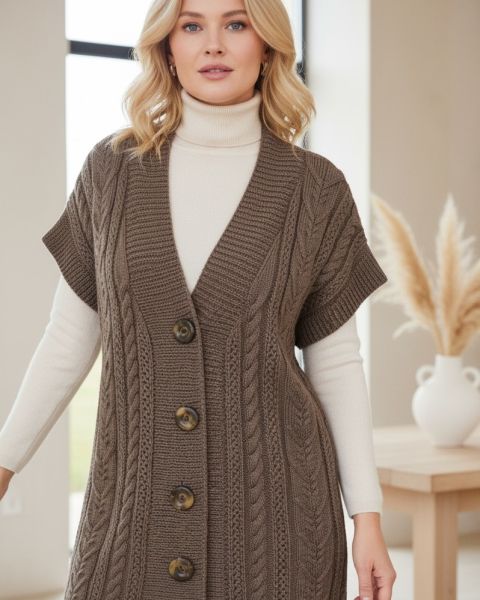 Vest with Cables