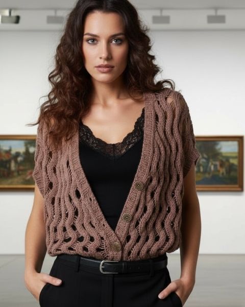 Ladder Stitch Vest