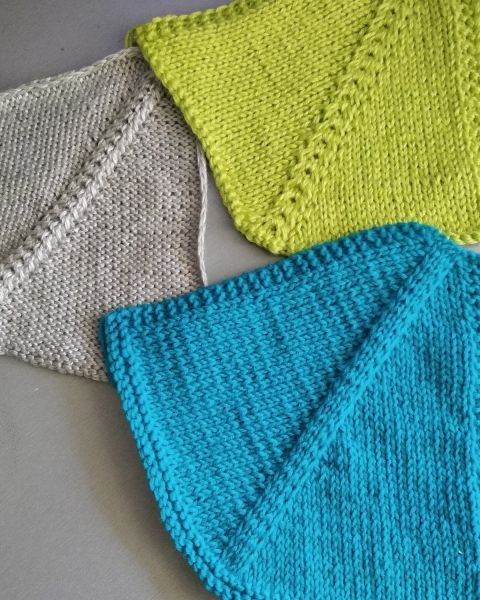 Increasing stitches for raglan