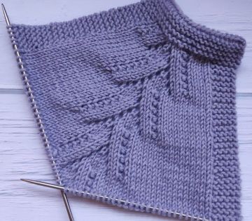 Lace Knit Raglan Stitch