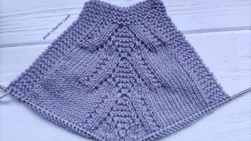 Lace Knit Raglan Stitch
