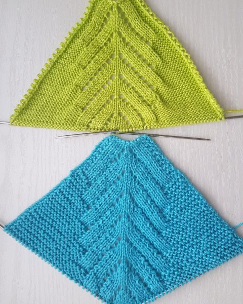 Raglan line from top to bottom