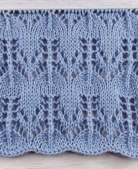 Lace Stitch Knitting Pattern