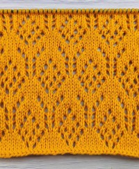 Lace Stitch Knitting Pattern