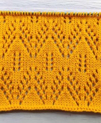 Lace Stitch Knitting Pattern