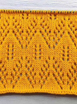 Lace Stitch Knitting Pattern