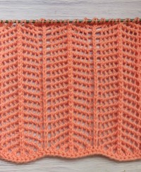 Lace Stitch Knitting Pattern